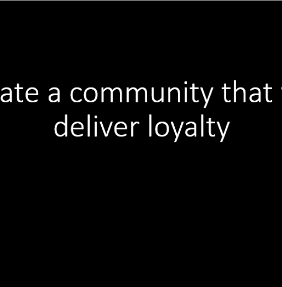 67% use community to drive engagement