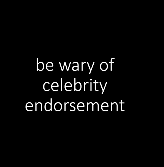 51% say celebrity endorsements make no difference