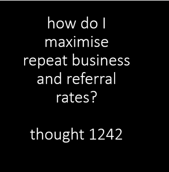 84% of B2B relationships start with a referral