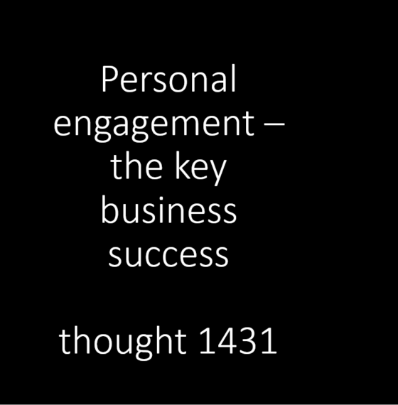 Show charisma or get out of marketing