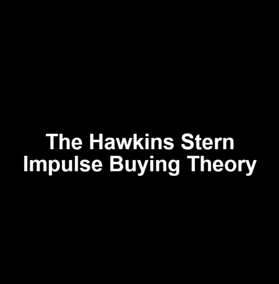 HAWKINS STERN IMPULSE BUYING THEORY