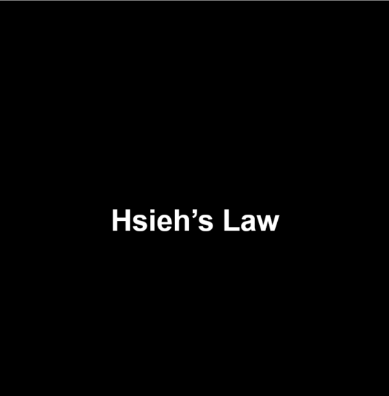 HSIEH’S LAW