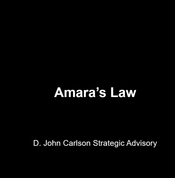 AMARA’S LAW