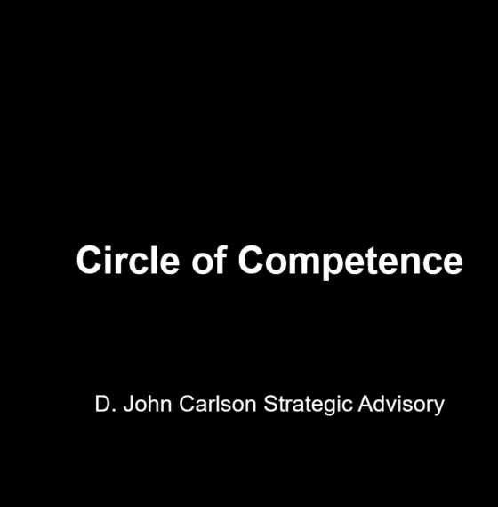 CIRCLE OF COMPETENCE