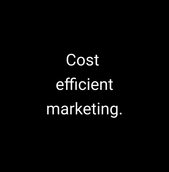 Reduce marketing costs by eliminating the competition.